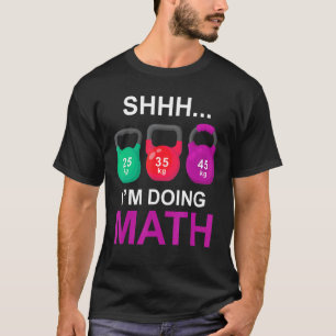 Camiseta ginásio de carroceria Eu faço matemática 1