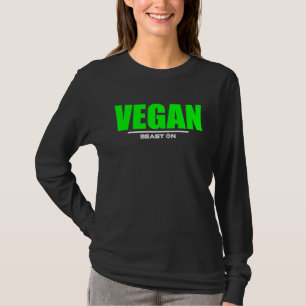 Camiseta Ginásio de condicionamento físico vegano Motivação