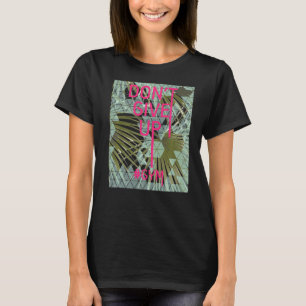 Camiseta Ginásio de Malhação Desportiva Não Desiste de Yoga