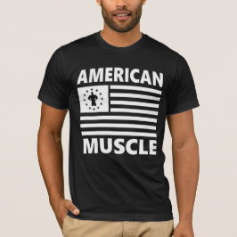 Camiseta Ginásio e fitness Músculo Americano