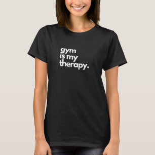 Camiseta Ginásio motivacional inspirador é minha terapia 1