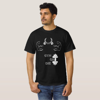 Camiseta Ginásio ou Morra – Motivação de Treino In