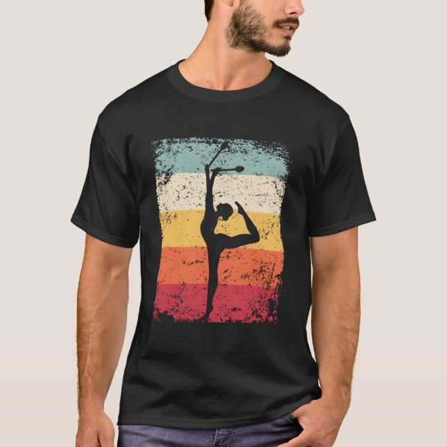 Camiseta Ginasta Com Maças Ginástica Rítmica (Frente)