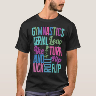 Camiseta ginasta Gymnast de Gymnast Sacudir Aerial Virada