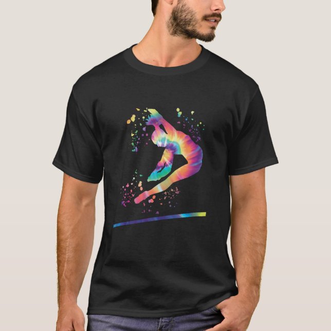 Camiseta Ginasta nas Barras Assimétricas Meninas Ginástica  (Frente)