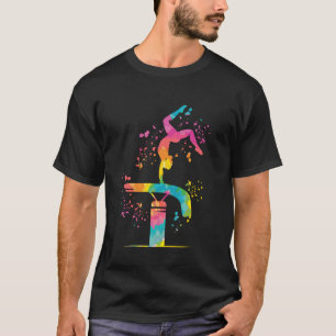Camiseta Ginasta no Salto Feminino Ginástica Artística Infa