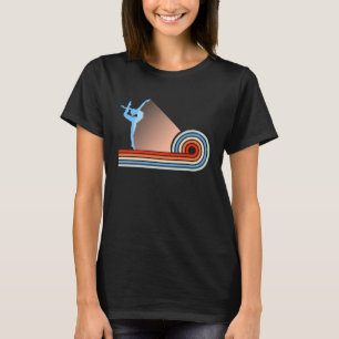 Camiseta ginástica Aeróbica Acrobat Retro Vintage