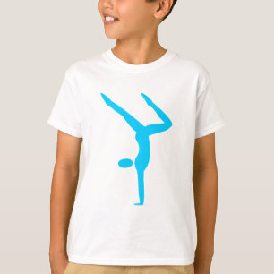Camiseta Ginástica - azul-céu