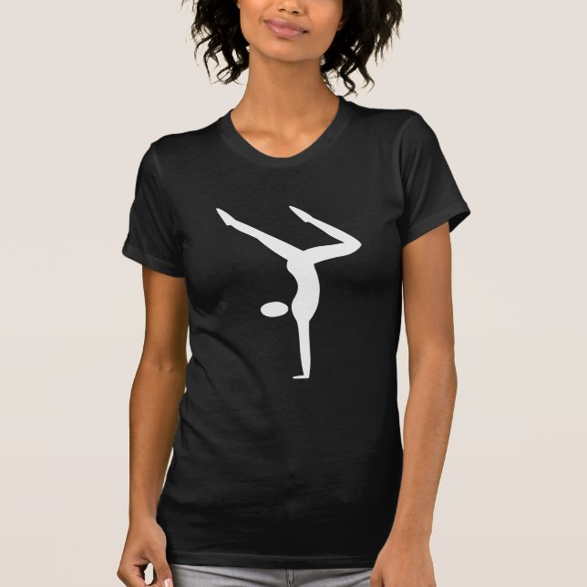 Camiseta Ginástica - Branco (Frente)