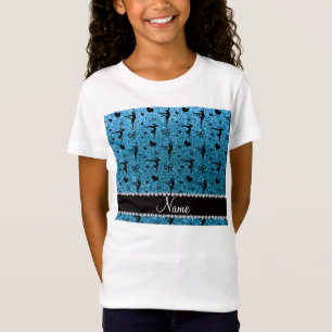 Camiseta Ginástica conhecida personalizada do brilho dos