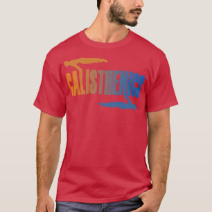 Camiseta ginástica da malária Calisthenics Street Workout M