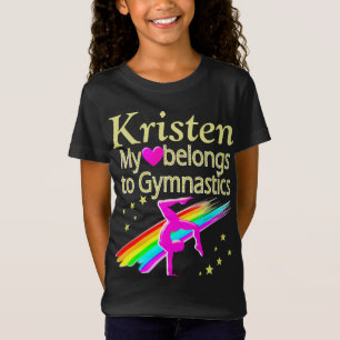 CAMISETA GINÁSTICA DE AMOR BONITO PERSONALIZADA PARA CAMIS