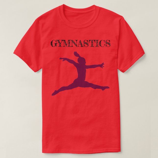 Camiseta ginástica de aparelhos ginástica Artística 3 (Frente do Design)