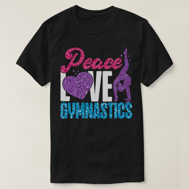 Camiseta Ginástica de Garota (Frente do Design)