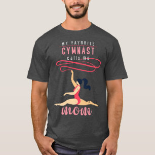 Camiseta Ginástica de Gymnast de Presente Mãe