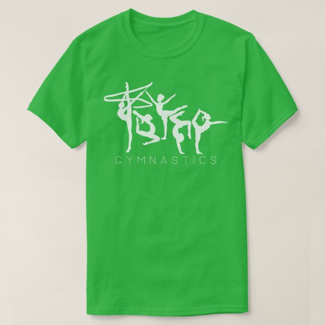 Camiseta ginástica de Tóquio (Frente do Design)