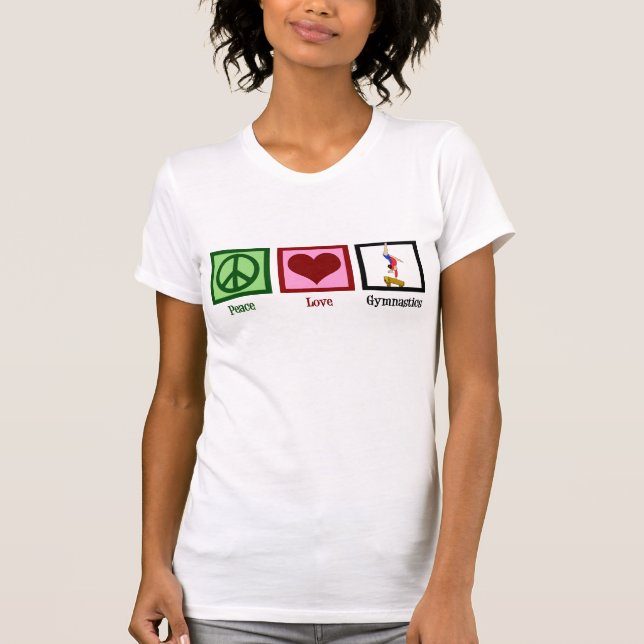 Camiseta Ginástica do Amor de Paz (Frente)