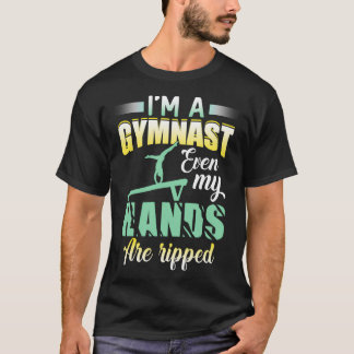 Camiseta Ginástica Engraçada Ix27m Um Gymnast Mesmo Minhas 