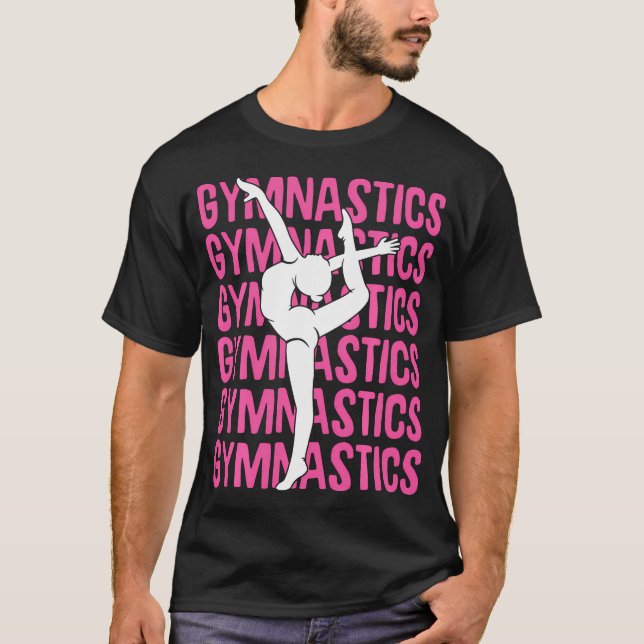 Camiseta Ginástica Ginastas Meninas (Frente)