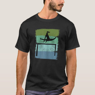 Camiseta Ginástica Girls Gymnast Em Bares Paralelos Coach
