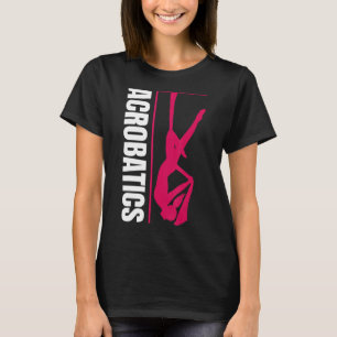 Camiseta Ginástica Gráfica Retroativa Acrobat Acrobat Acrob