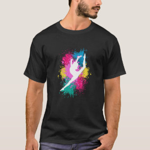 Camiseta Ginástica Gráfica Retroativa Acrobat Acrobat Acrob