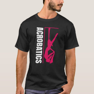 Camiseta Ginástica Gráfica Retroativa Acrobat Acrobat Acrob