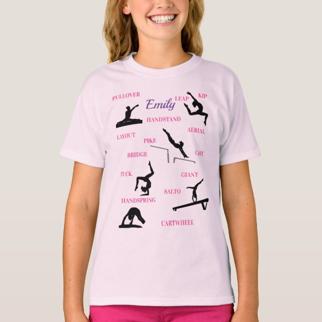 Camiseta Ginástica Habilita Typografia T-Shirt (Frente)