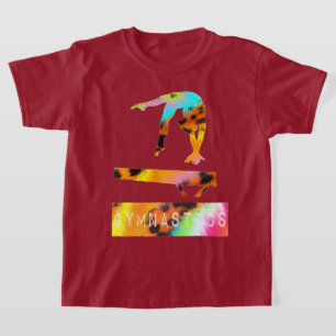 Camiseta Ginástica Impressão Selvagem Animais Equilíbrio