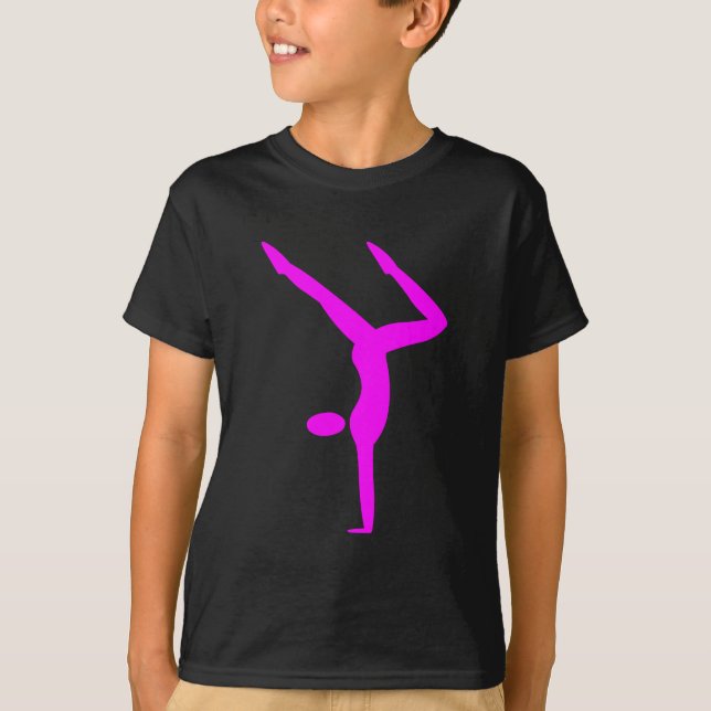 Camiseta Ginástica - Magenta (Frente)