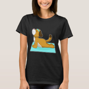 Camiseta Ginástica Malhação de Ioga Cão