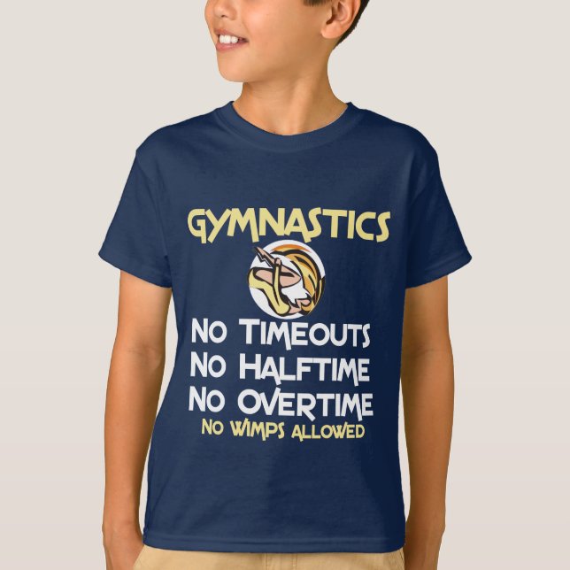 Camiseta Ginástica nenhuns Wimps (Frente)