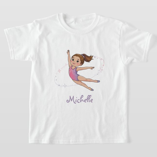 Camiseta Ginástica Nome Profissional Moderno Tendência      (Postura )