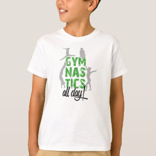 Camiseta Ginástica o dia inteiro• Luva longa