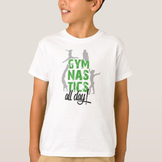 Camiseta Ginástica O dia todo ・ manga longa