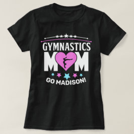 Camiseta Ginástica Personalizada Mãe T-Shirt