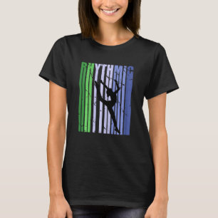Camiseta Ginástica Ritmética bonito de Aniversário Giro
