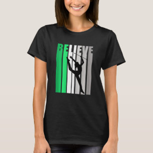 Camiseta Ginástica Rítmica Acredita que Baton Twirling Kids