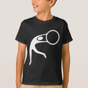 Camiseta Ginástica Rítmica Figura - Branco