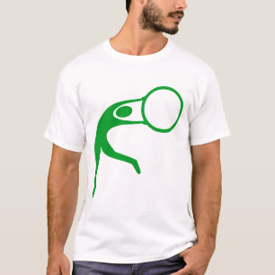 Camiseta Ginástica Rítmica Figura - Verde Grama