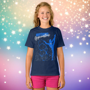 Camiseta Ginástica Rítmica Fita e Estrelas T-Shirt