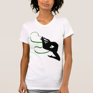 Camiseta Ginástica Rítmica Mulher Camisa-T
