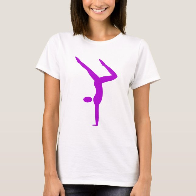 Camiseta Ginástica - Roxo (Frente)