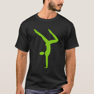Camiseta Ginástica - Verde marciano