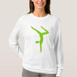 Camiseta Ginástica - Verde marciano