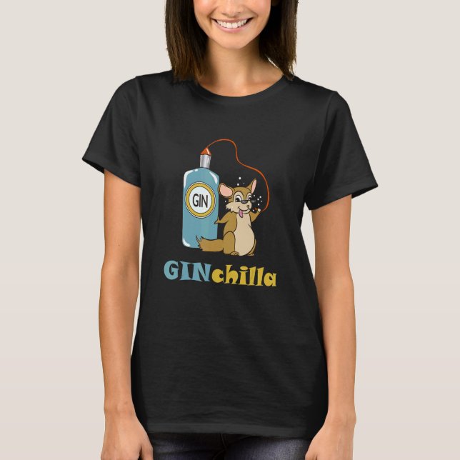 Camiseta Ginchilla Gin Álcool Beer Festival (Frente)