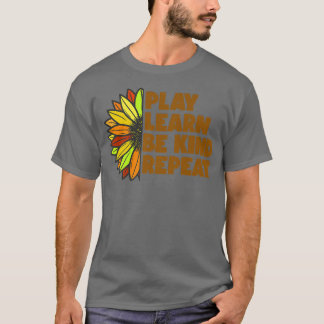 Camiseta Gind Play Aprenda A Repetir O Dia da Unidade Sem B