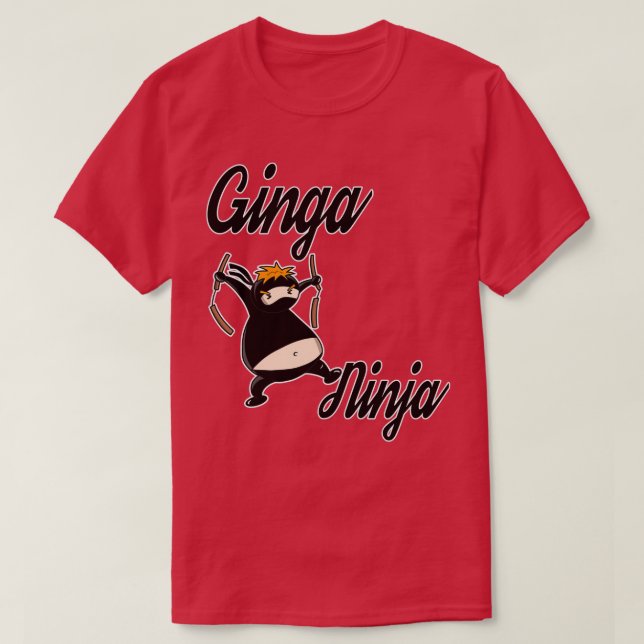 Camiseta Ginga Ninja (Frente do Design)