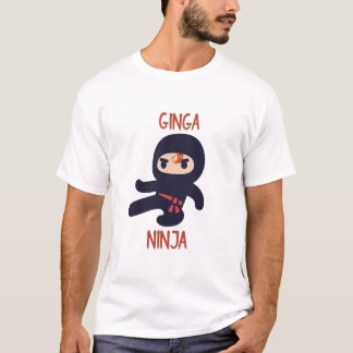 Camiseta Ginga Ninja Camiseta Gráfica Masculina En