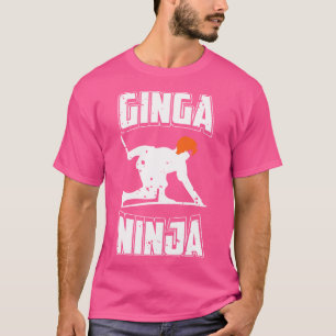Camiseta Ginga Ninja Divertido Jogador Ginga Humorístico Ar